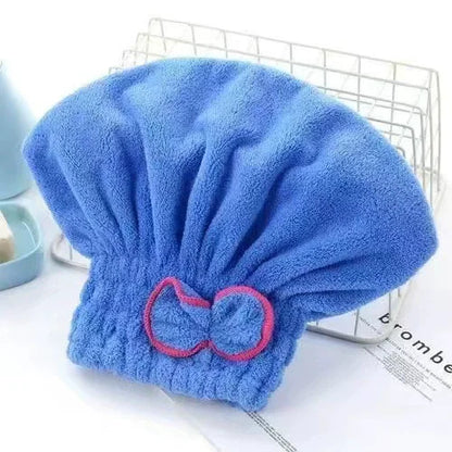 Microfiber Quick-Dry Hair Wrap Towel Turban