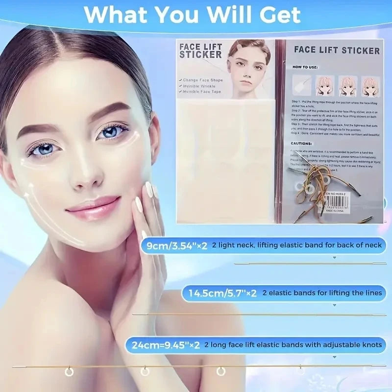 Invisible Face Lift Tape Set