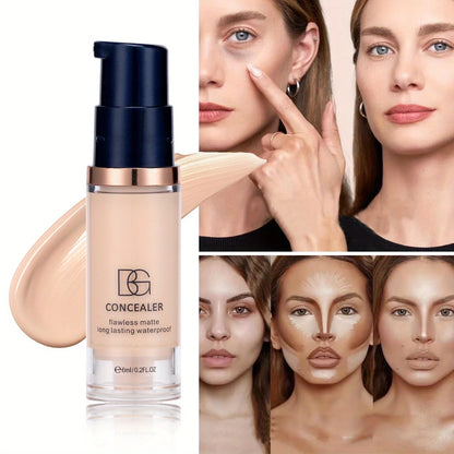Five-Color Matte Liquid Concealer