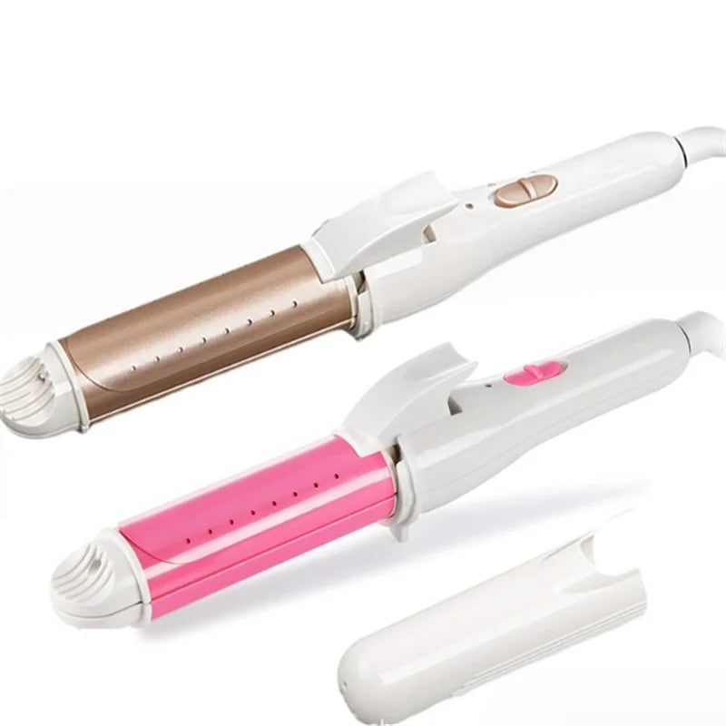 Multifunction 3-in-1 Gold Ceramic Hair Curling Iron