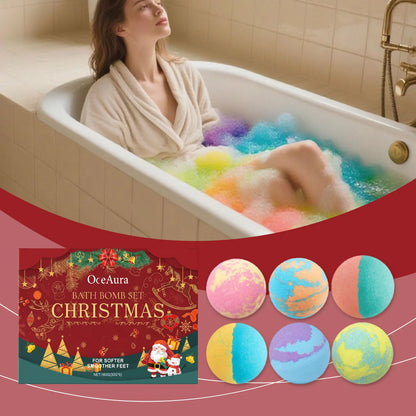Christmas Colorful Foam Bath Bombs