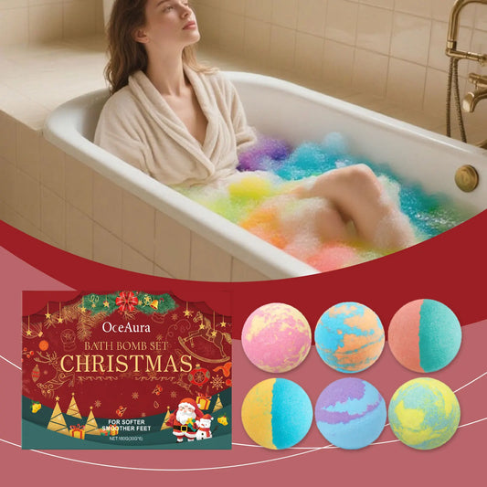 Christmas Colorful Foam Bath Bombs