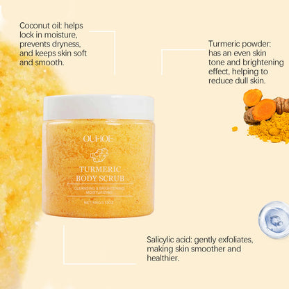 Turmeric Sea Salt Body Scrub