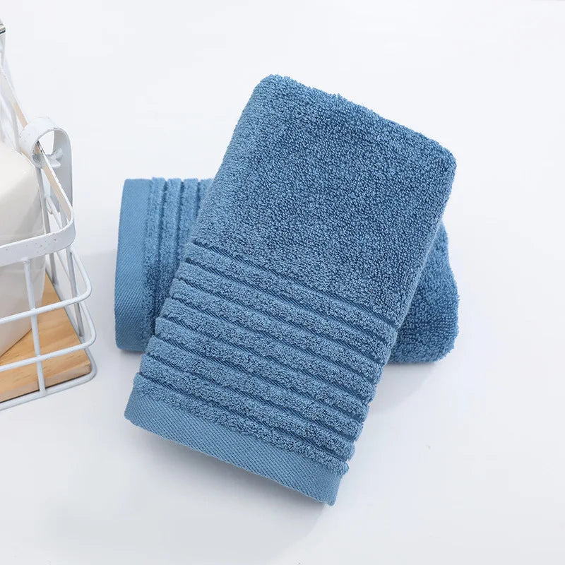 Luxury Red Bamboo Fiber Towel Set Soft