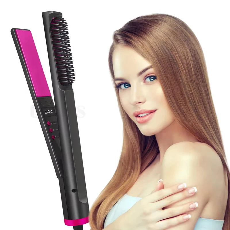 Professional Infrared and Steam Hair Straightener