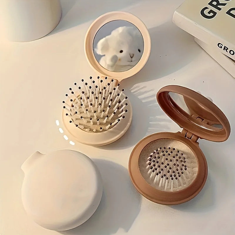 Portable Folding Travel Hair Brush