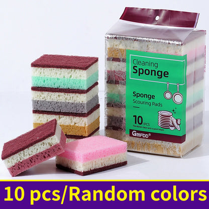 High-Density Non-Greasy Kitchen Sponge Cloth