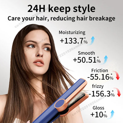 2-in-1 Professional Hair Straightener Dryer