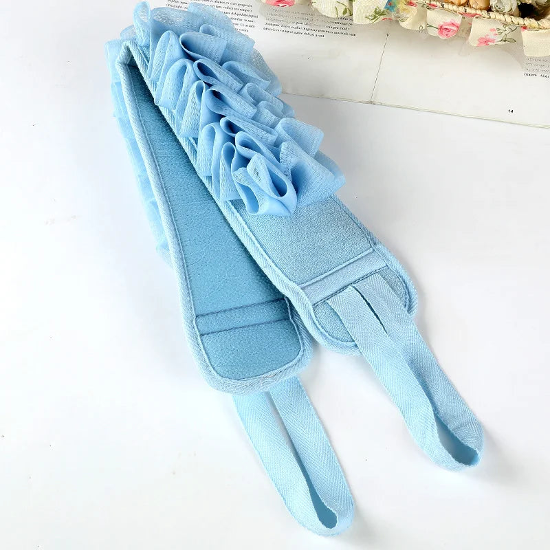 2-in-1 Exfoliating Back Scrubber Belt