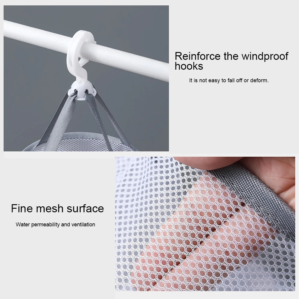 Brush Cleaning Pad and Hanging Net Set