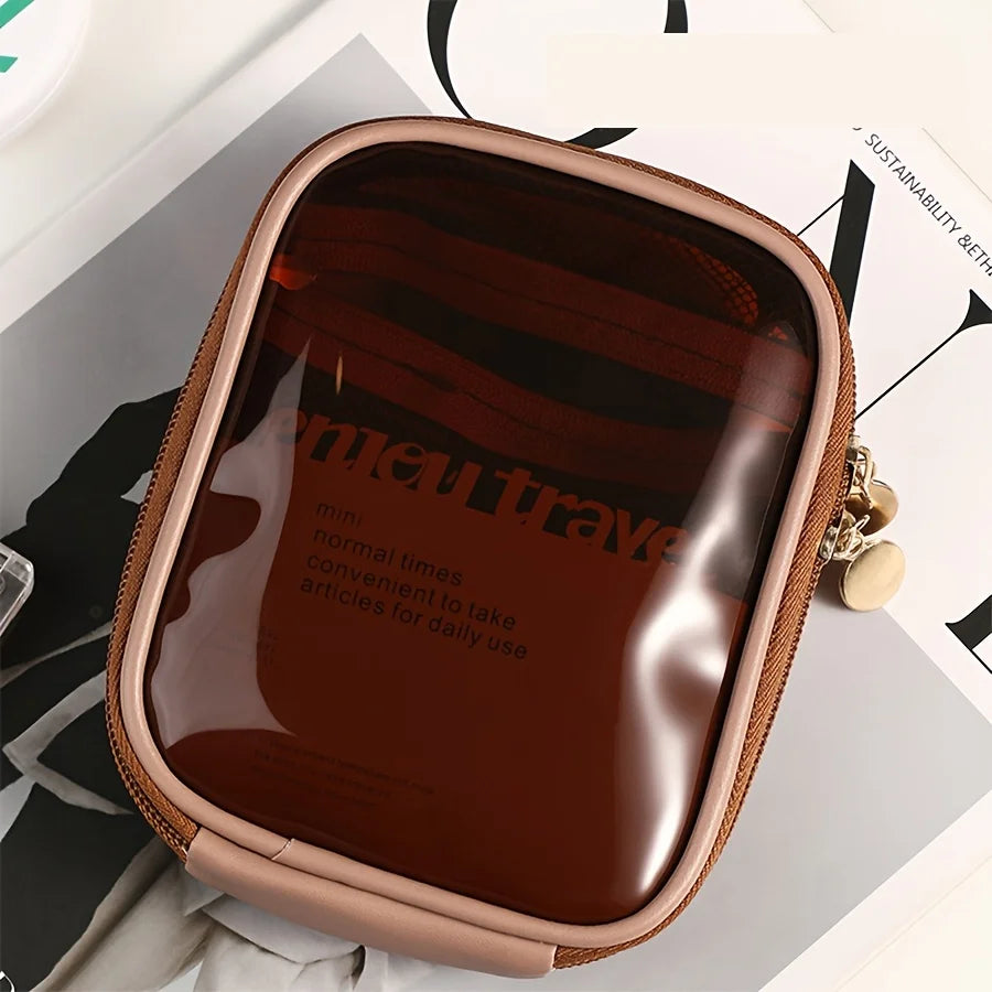 Transparent Waterproof Mini Cosmetic Bag