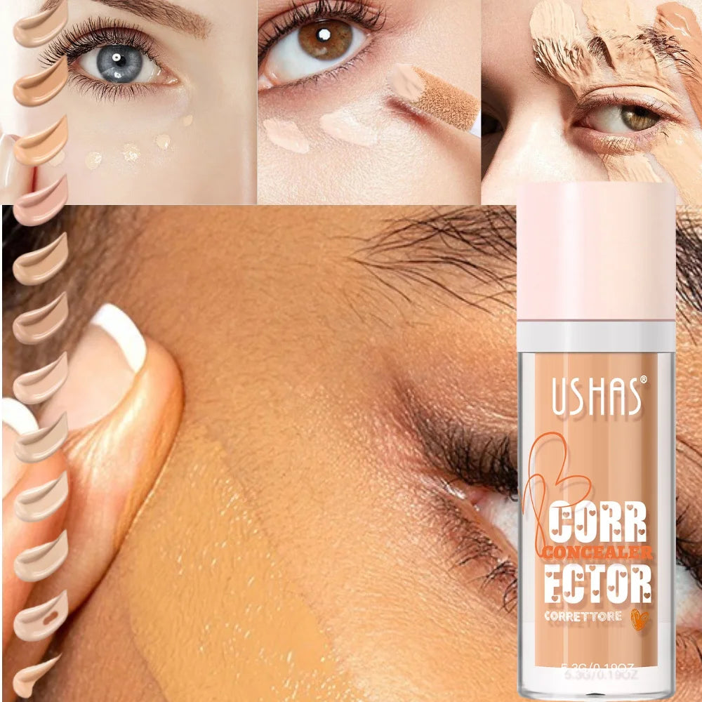 Twelve-Color Waterproof Brightening Concealer