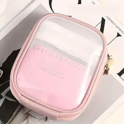 Transparent Waterproof Mini Cosmetic Bag