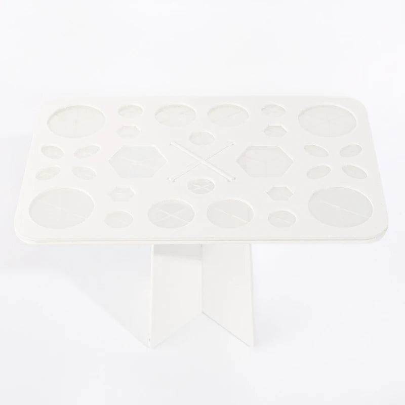 Makeup Brush Drying Tree Stand Organizer