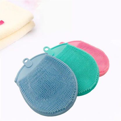Silicone Exfoliating Bath Brush Towel