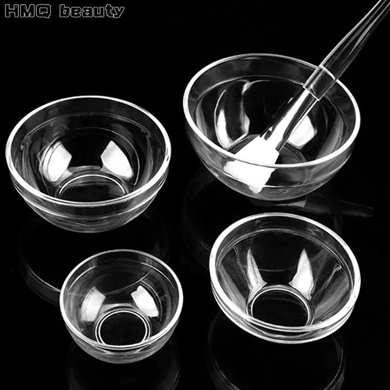 Acrylic Facial Mask Mixing Bowl Set