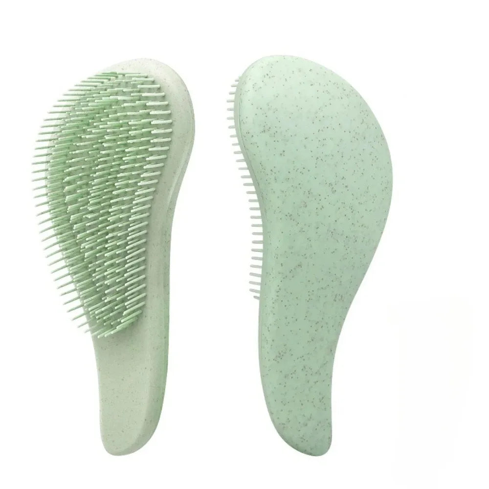 Wheat Straw Anti-Static Scalp Massage Detangling Hair Styling Brush