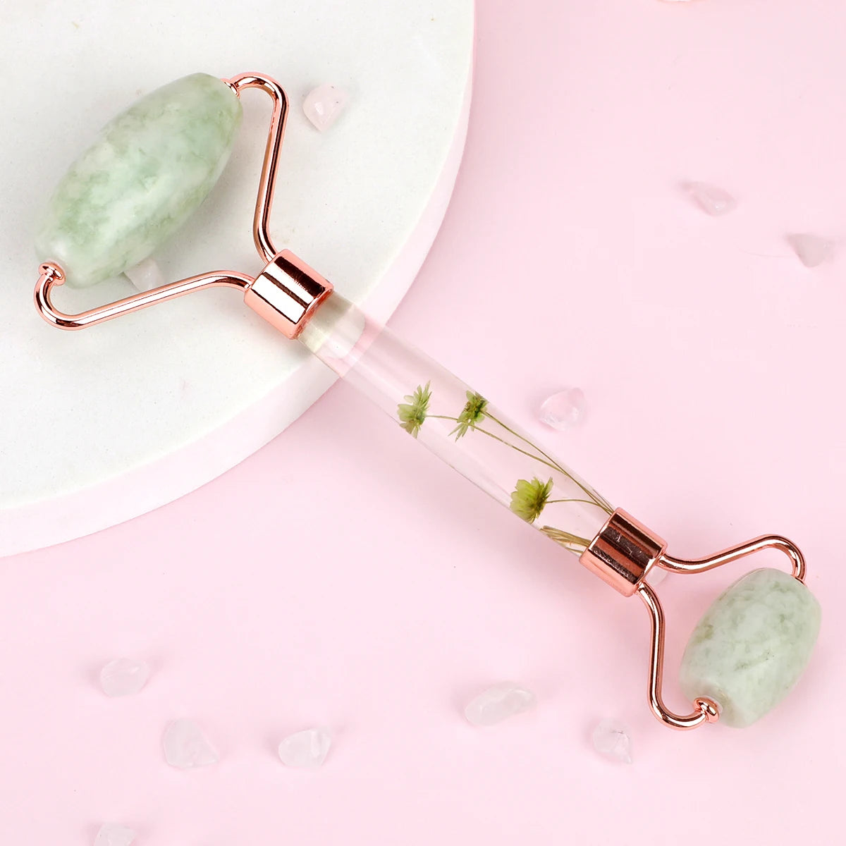 Natural Jade Facial Roller Massager