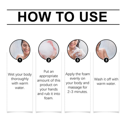 Rose Gentle Cleansing Shower Gel