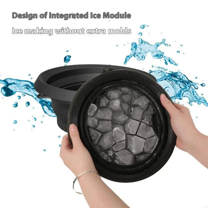 Silicone Foldable Ice Bath Bowl
