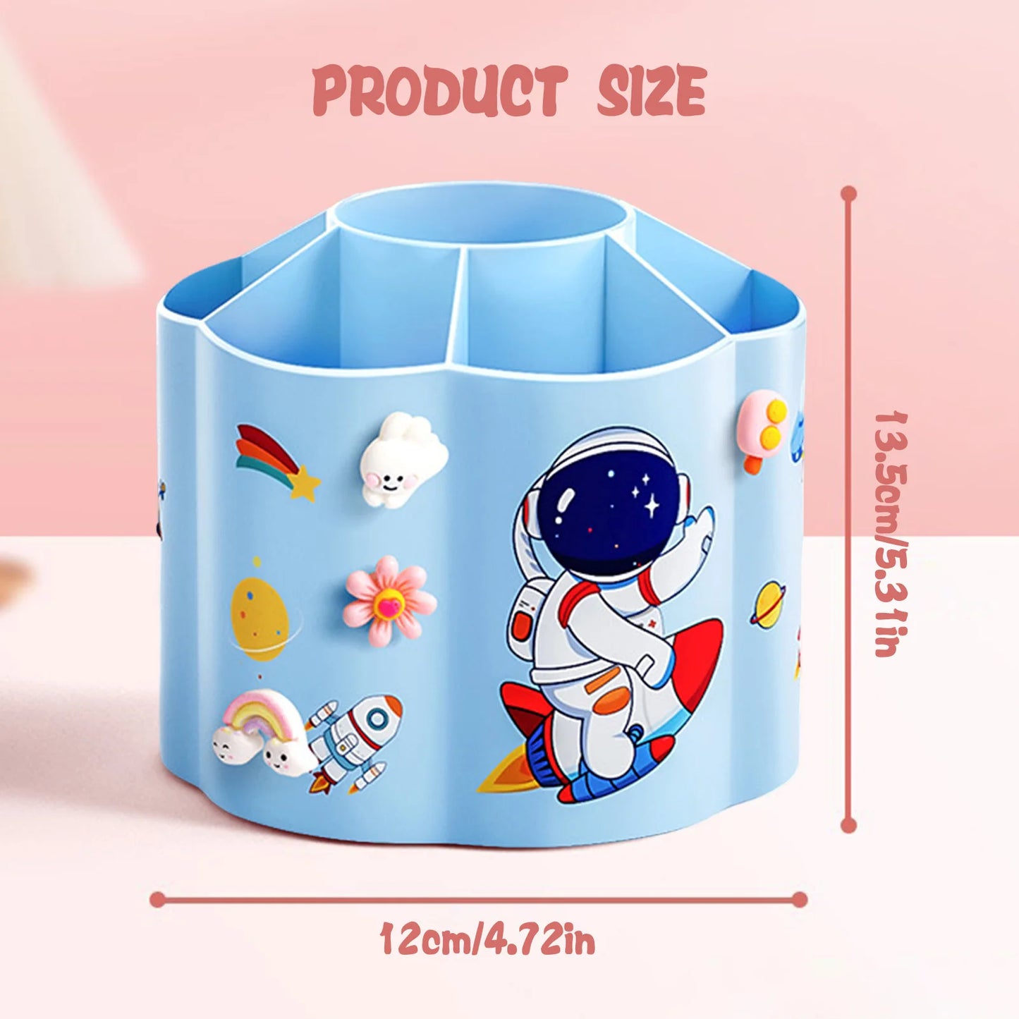 360° Rotating Desk Organizer