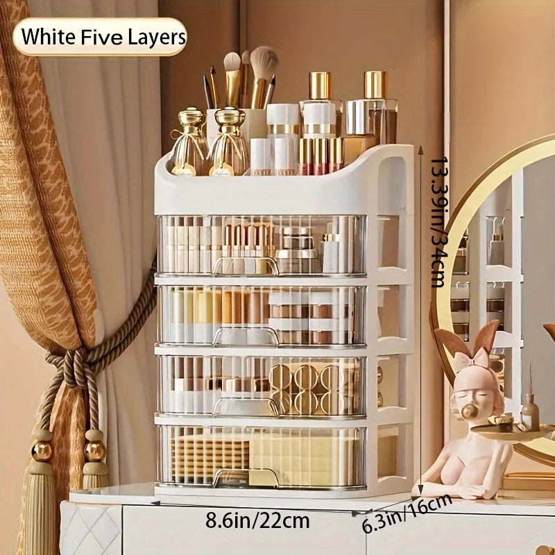 Large Transparent Makeup Storage Box