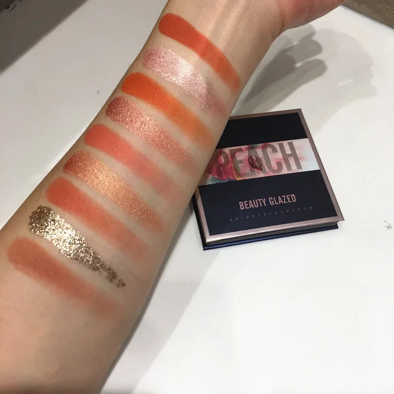 9-Color Shimmer Matte Eyeshadow Palette