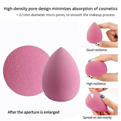 4-Piece Beauty Egg Makeup Sponge Set