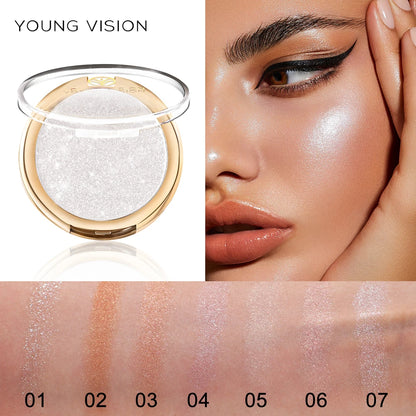 Polarized High-Gloss Highlighting Powder