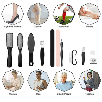 Professional Stainless Steel Pedicure Kit Set