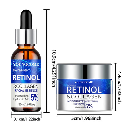 Retinol Cream and Serum Set