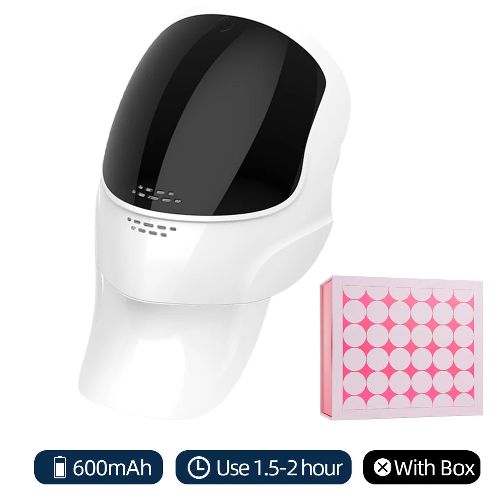 Wireless 7-Color LED Face Neck Mask