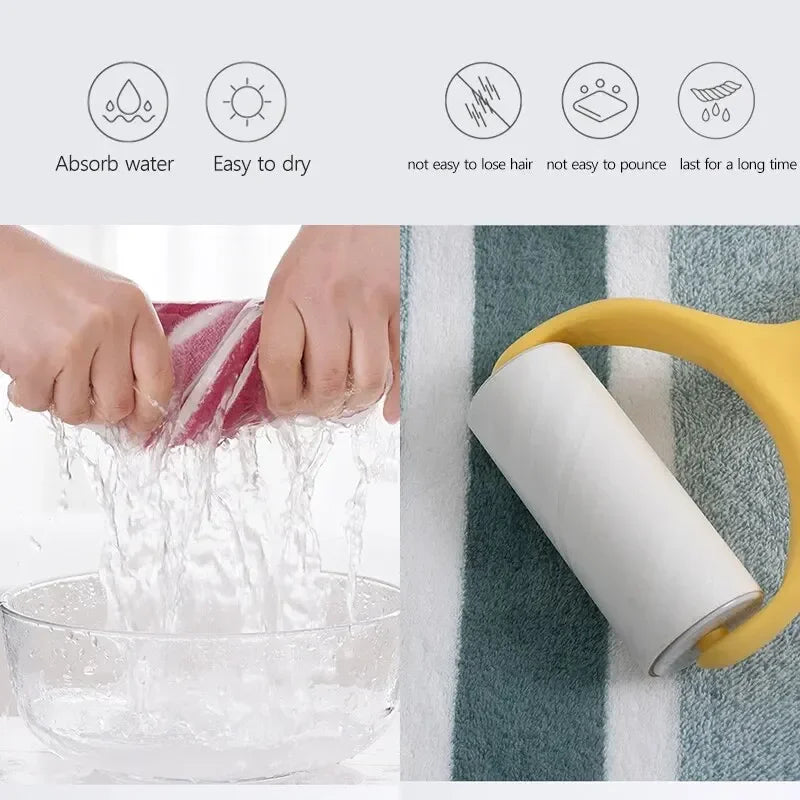 Soft Striped Towel Set