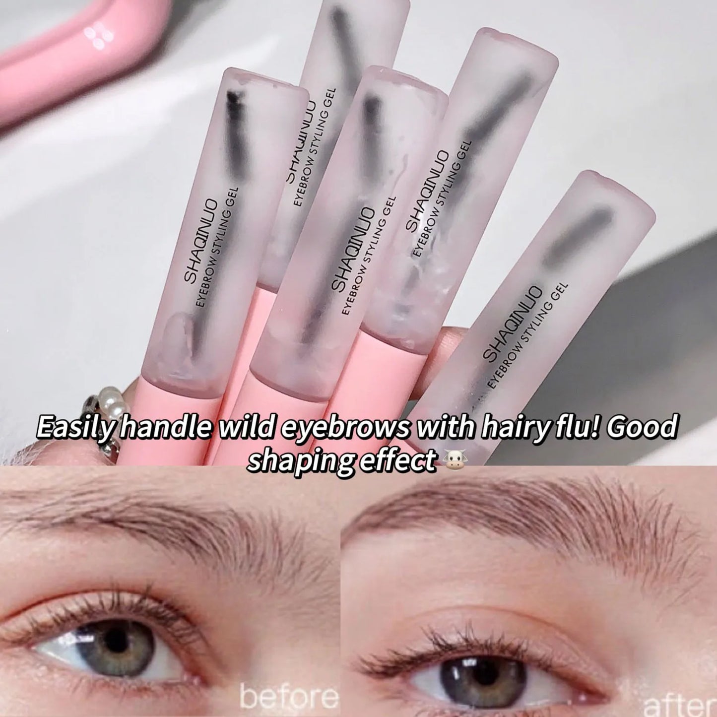 3D Clear Eyebrow Gel