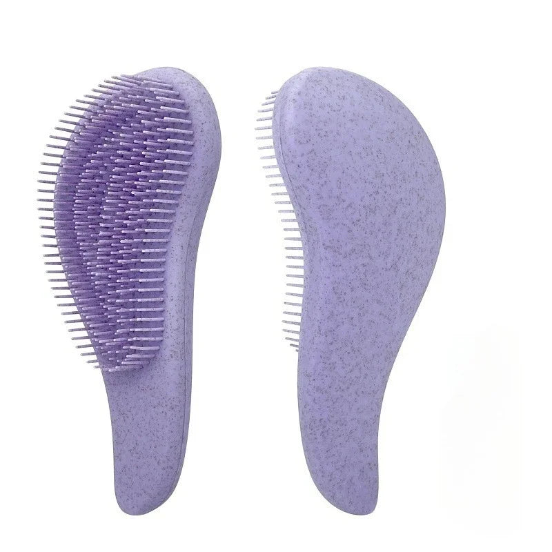 Wheat Straw Anti-Static Scalp Massage Detangling Hair Styling Brush