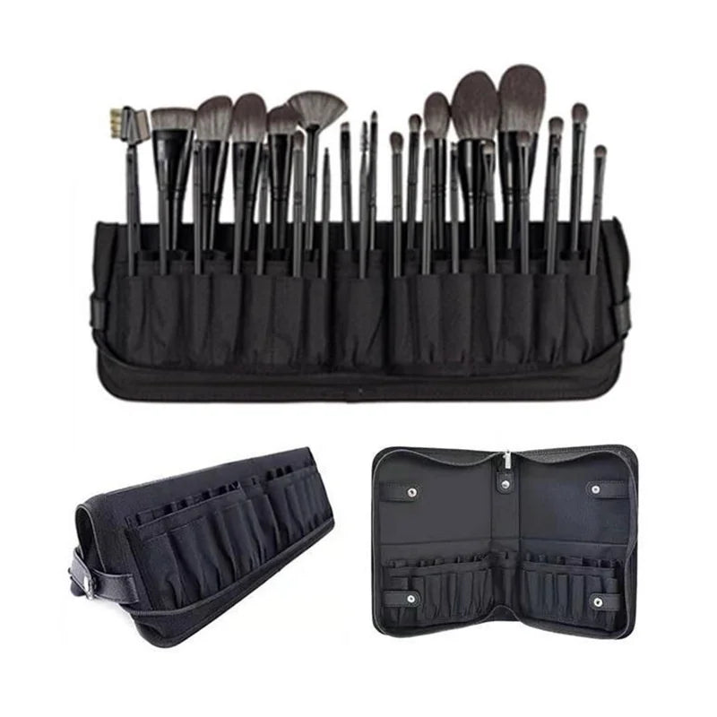 Foldable Waterproof Makeup Brush Bag