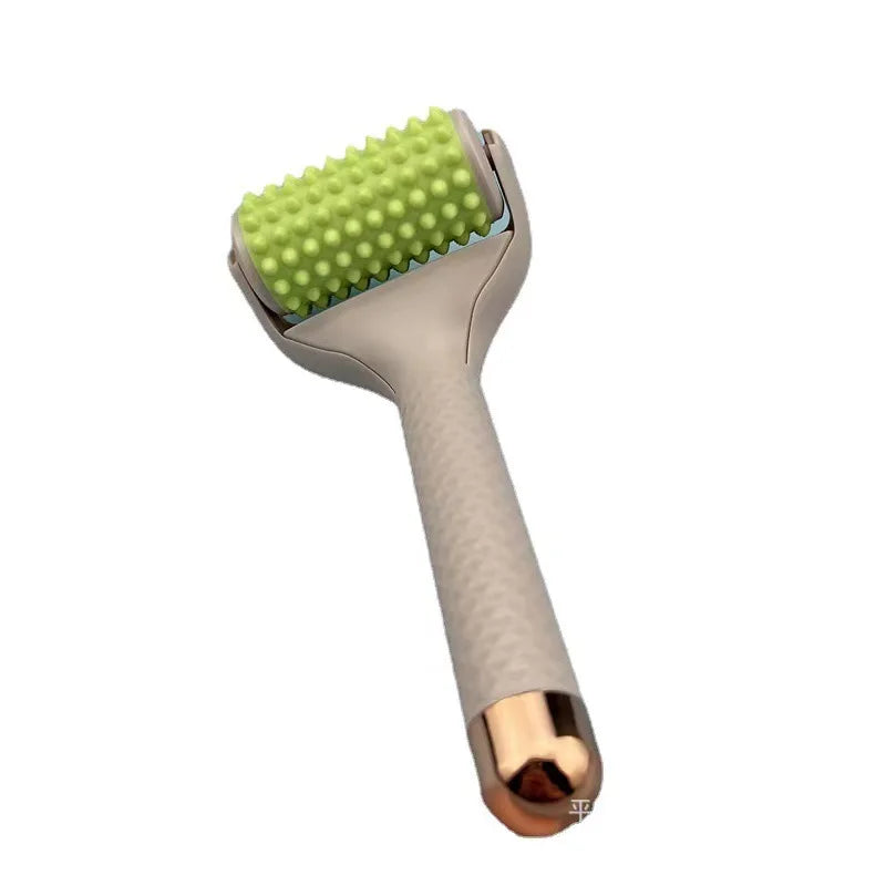 Pink Ice Roller Face Massager