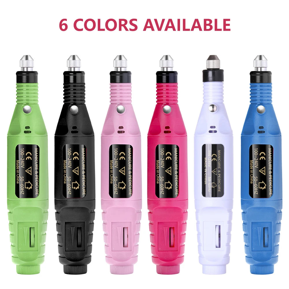 Professional Electric Nail Drill Machine Set