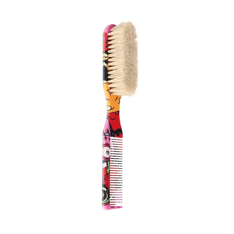 Professional Barber Horsehair Neck Duster Brush