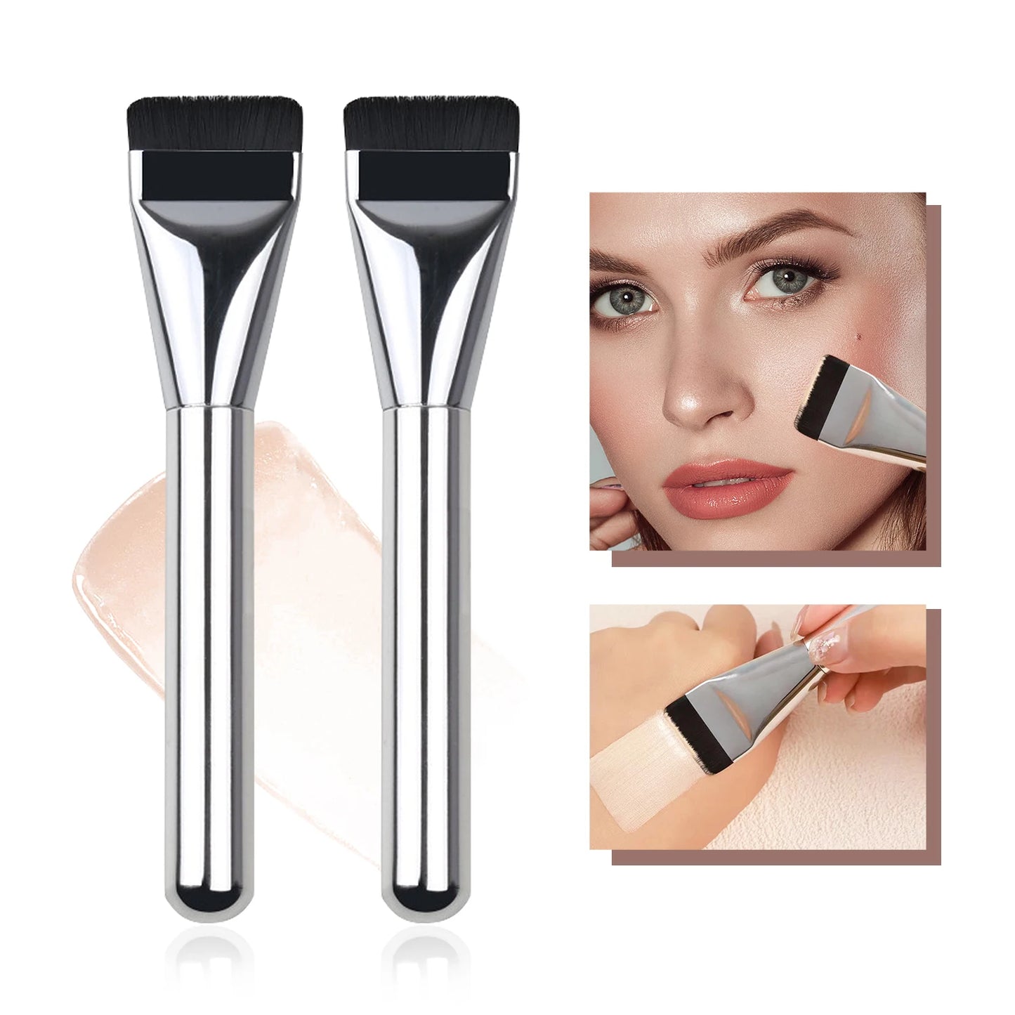 Ultra-Thin Flat Foundation Brush