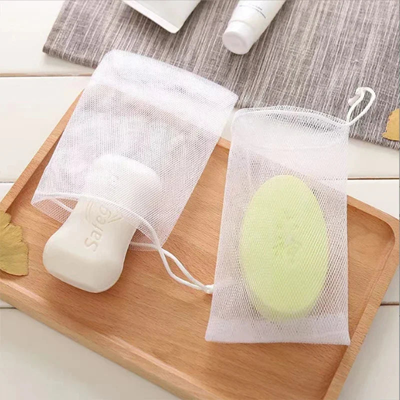 Reusable Soap Foaming Mesh Bags