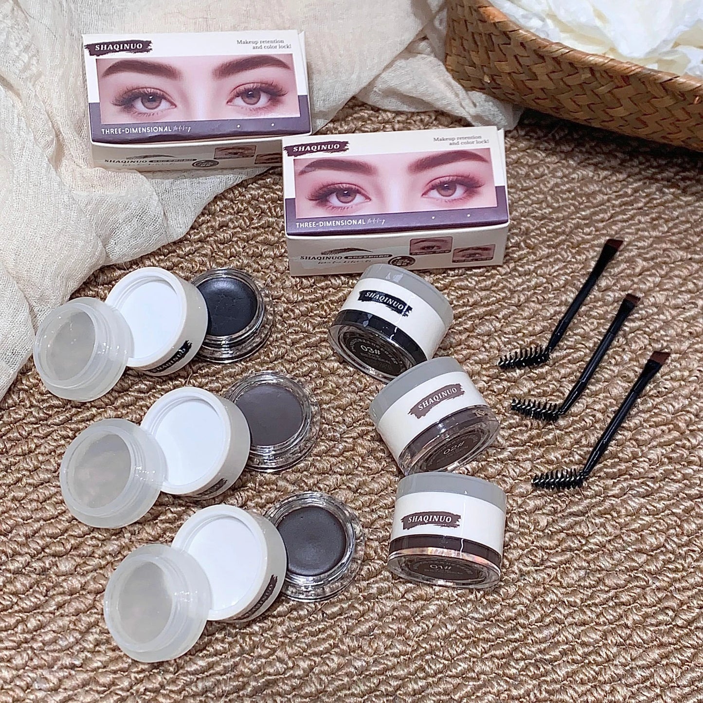 Three-in-One Brow Tint and Gel