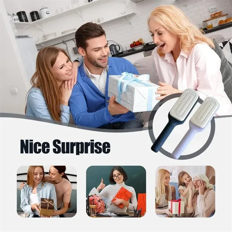 Rotatable Self-Cleaning Air Cushion Massage Comb