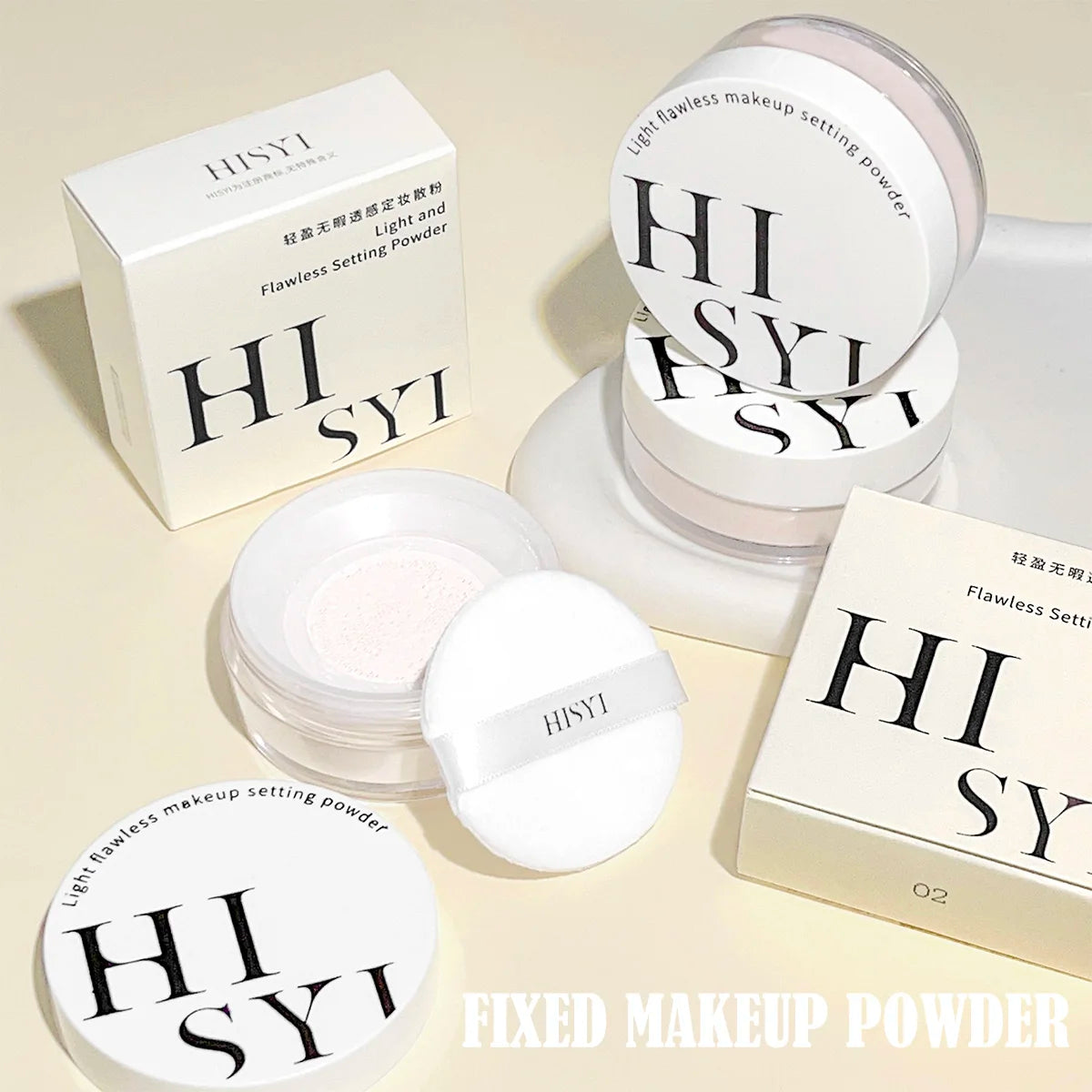 Lightweight Transparent Setting Powder