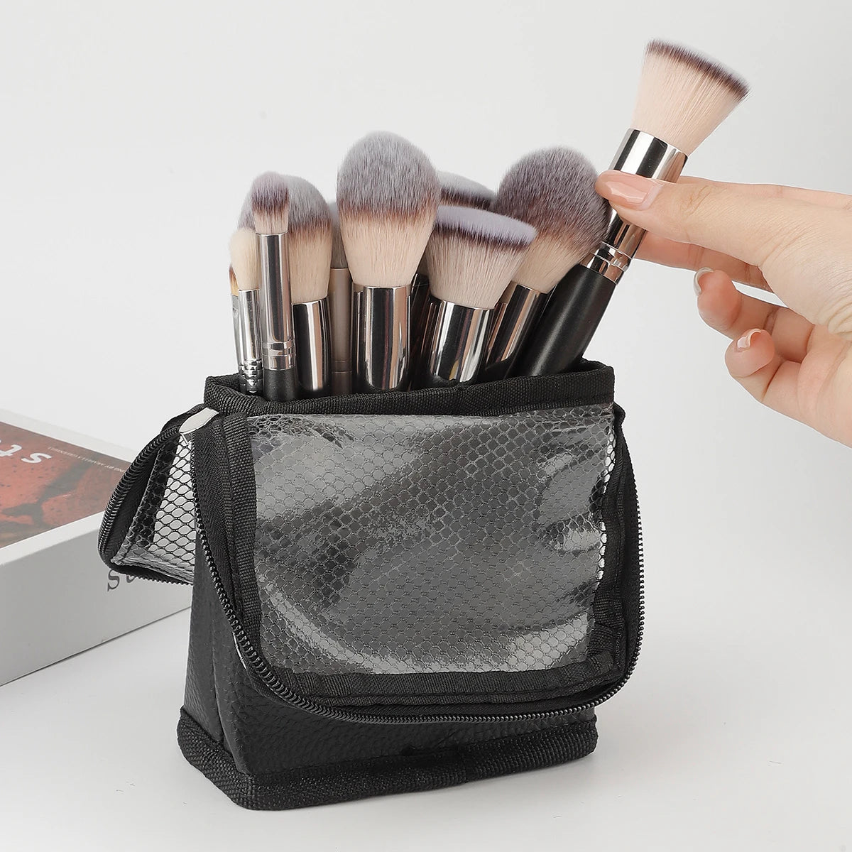 Large-Capacity Portable Makeup Bag