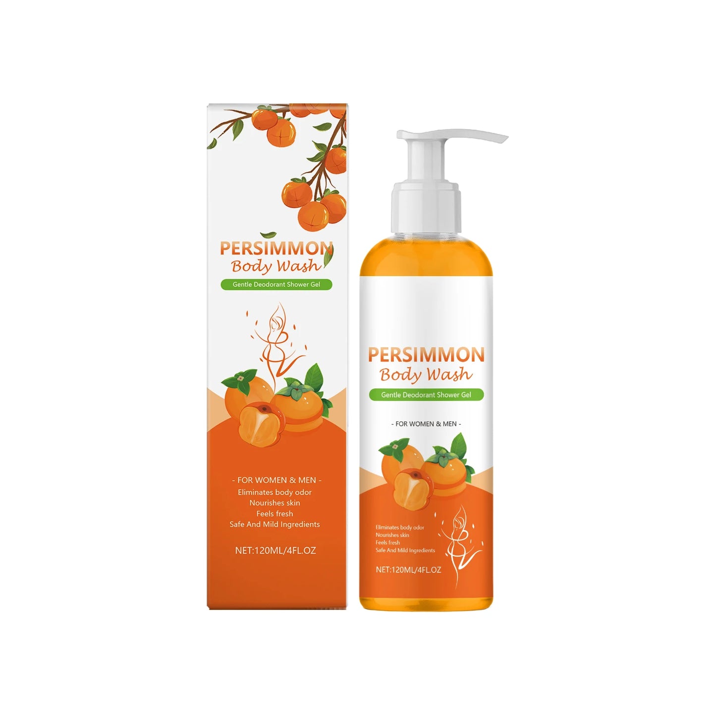 Persimmon Exfoliating Shower Gel