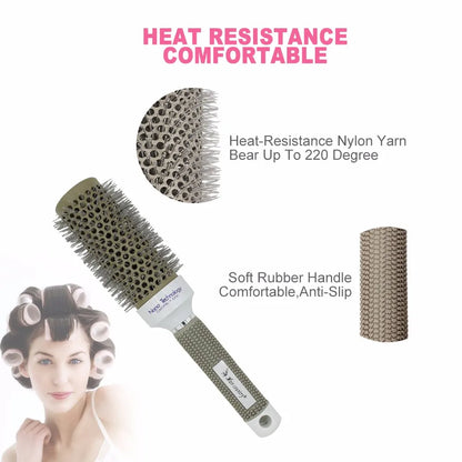 Thermal Ceramic Ionic Round Hair Brush
