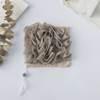 2-in-1 Exfoliating Bath Loofah Towel