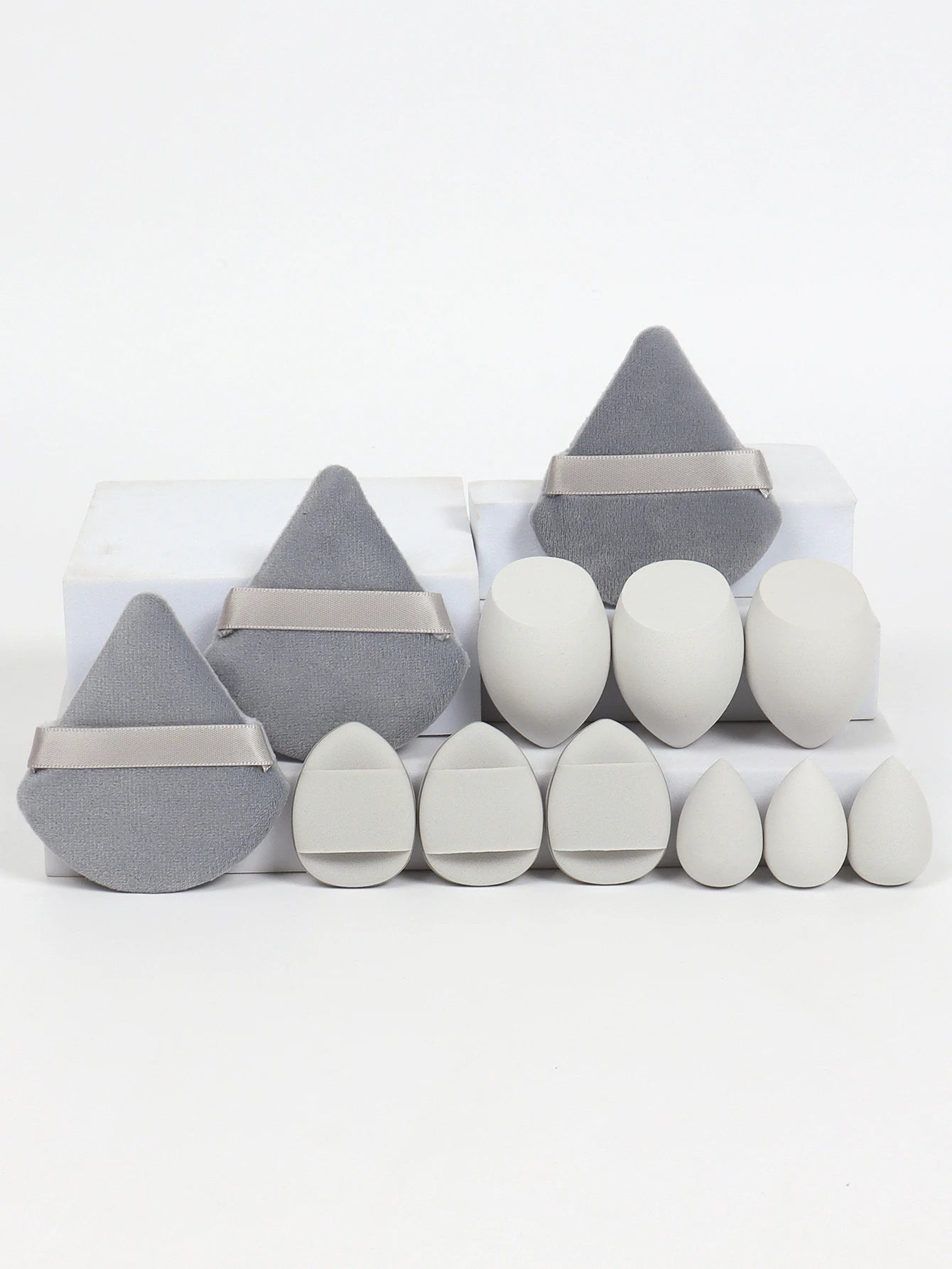 12-Piece All-Purpose Makeup Sponge and Puff Set