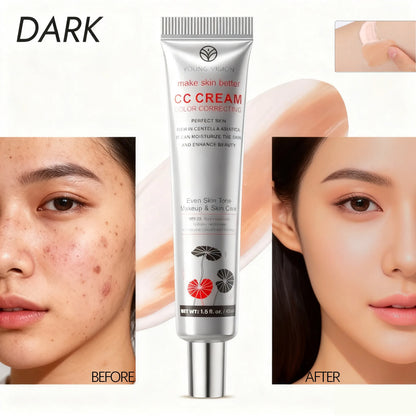 Waterproof Color-Correcting CC Cream Foundation